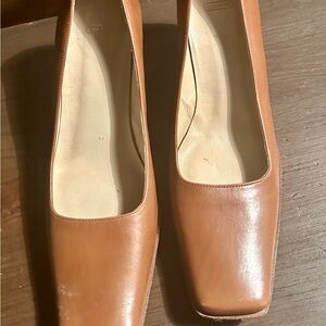 Brown Leather Women's Shoes